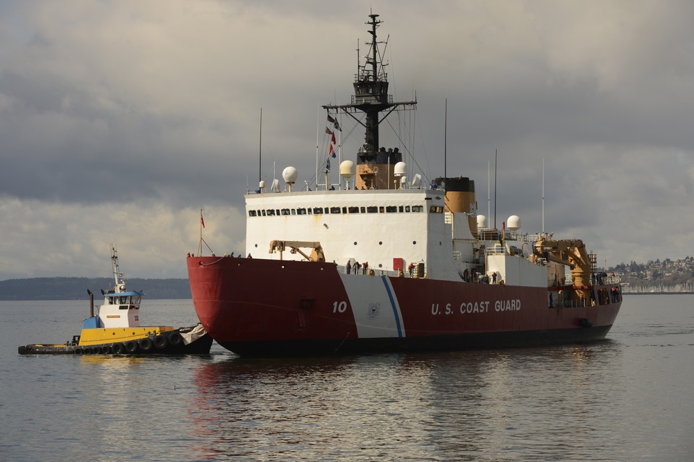 USCGC Polar Star (WAGB-10) returns to homeport of Seattle