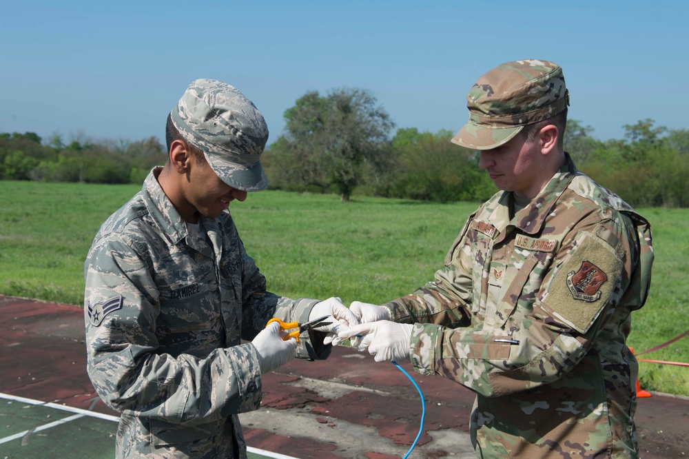 Texas Military Department Prepares Texas Interoperation Communication Packages