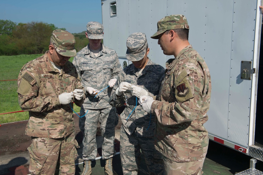 Texas Military Department Prepares Texas Interoperation Communication Packages