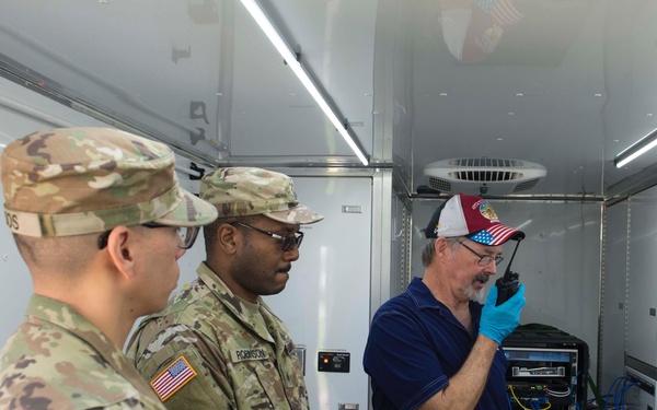 Texas Military Department Prepares Texas Interoperation Communication Packages