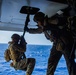 31st MEU MRF fast ropes aboard USS America