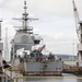 USS Vicksburg Docks