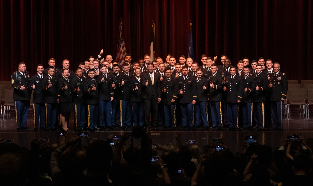 2019 Spring Texas A&amp;M ROTC Commissioning Ceremony