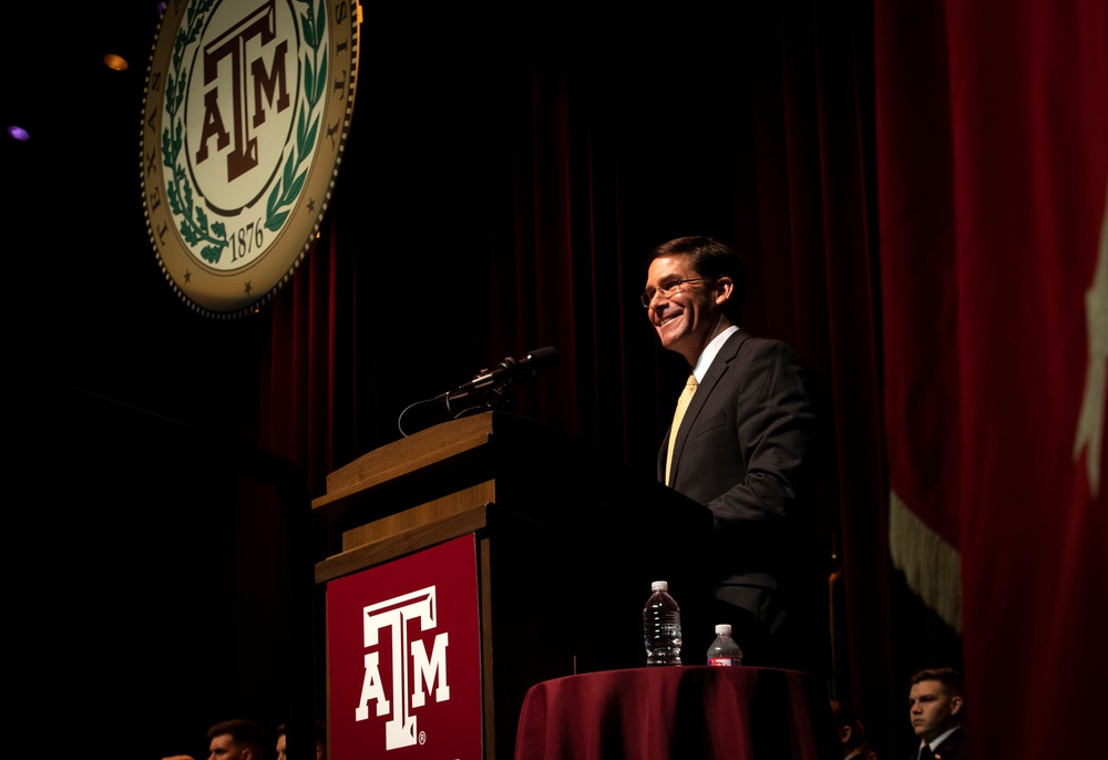 2019 Spring Texas A&amp;M ROTC Commissioning Ceremony