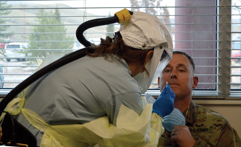 Fort Carson stands up virus testing center