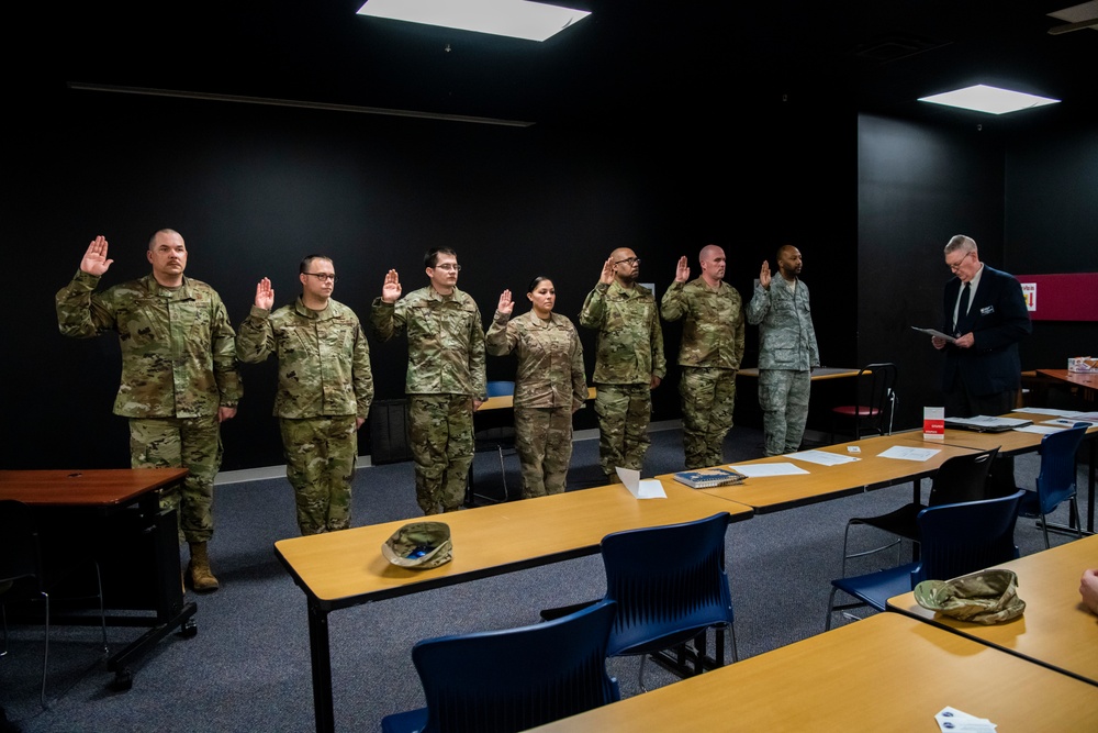 AFSA Chapter 201 represents Team Dover, swears in new council members