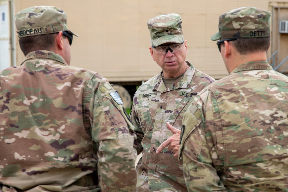 Brig. Gen. Barker transfers authority of Qayyarah Airfield West to Iraqi Security Forces