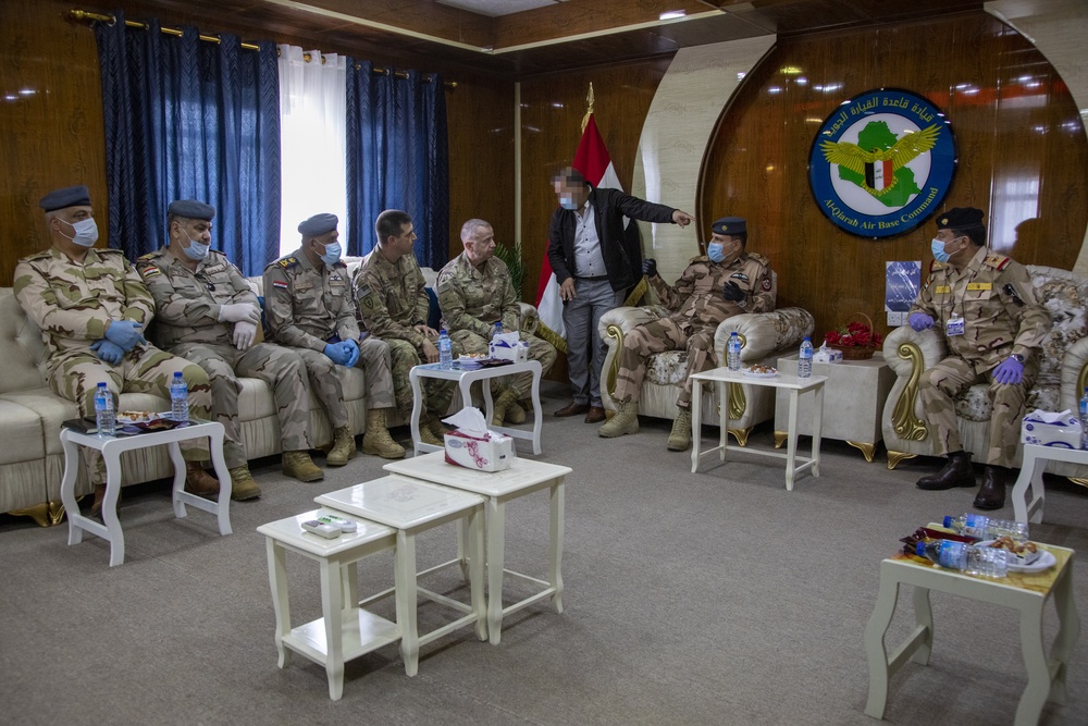 Brig. Gen. Barker transfers authority of Qayyarah Airfield West to Iraqi Security Forces