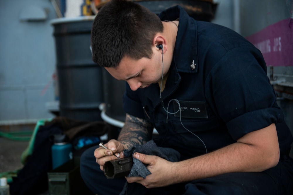 Vella Gulf Conducts Operations in the Arabian Sea