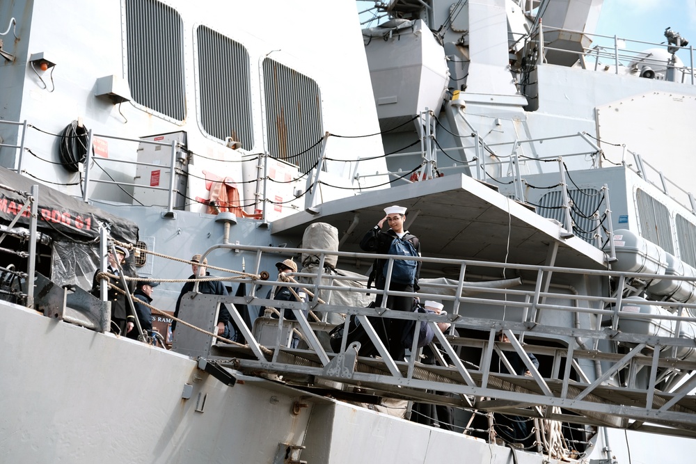 USS Ramage (DDG 61) Returns to Naval Station Norfolk