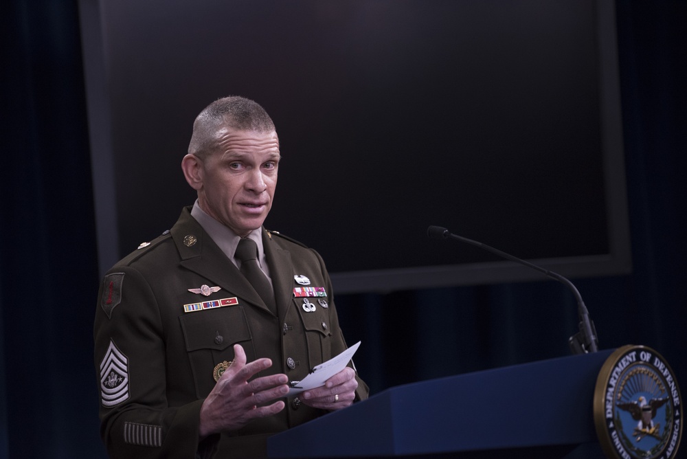 Army Officials Brief on COVID-19