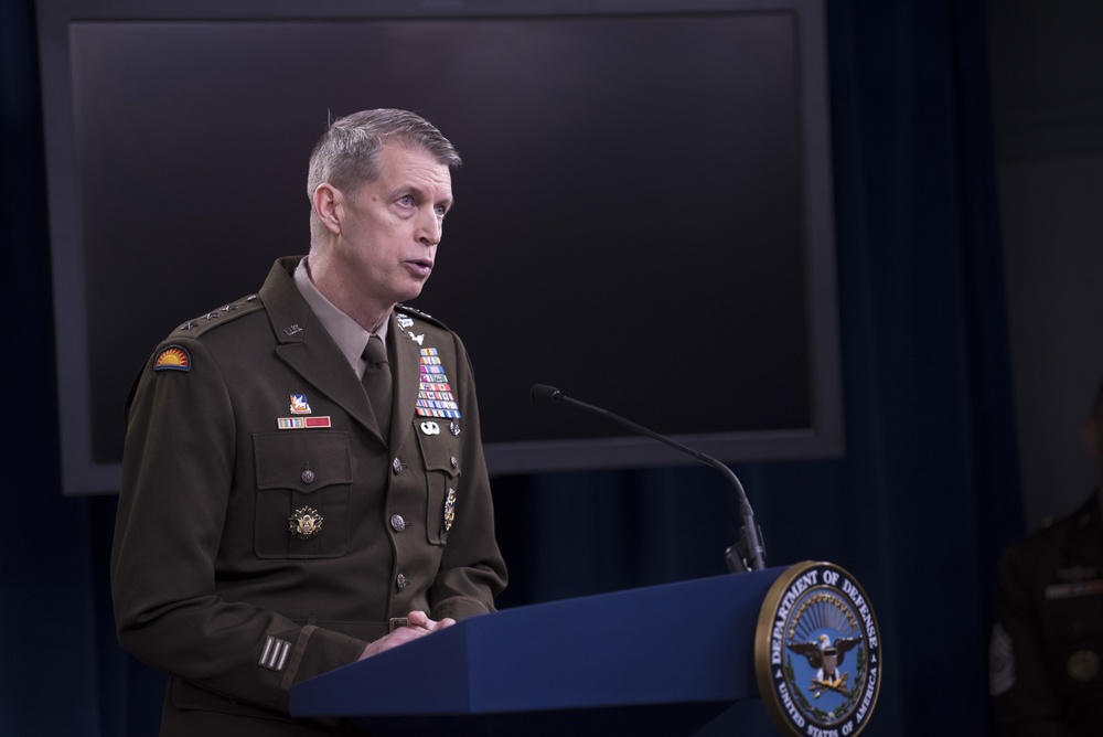 Army Officials Brief on COVID-19