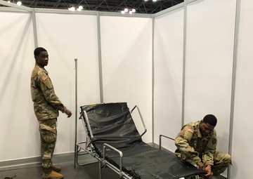 Alternate care site at Jacob's Javits Center NYC