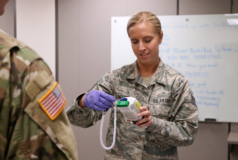 Iowa Soldiers and Airmen Focus on Force Health Protection