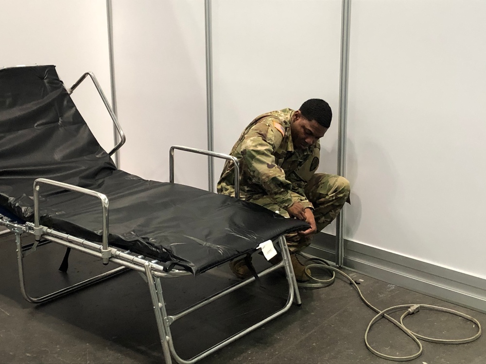 Alternate care site at Jacob's Javits Center NYC