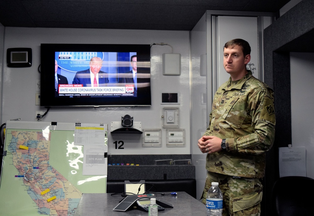 DTOS Deployed to California EOC