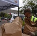 Guardsmen Serve at Community Food Bank