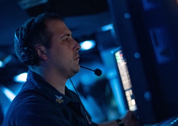 USS Barry Combat Operations