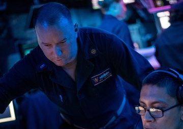 USS Barry Underway Operations