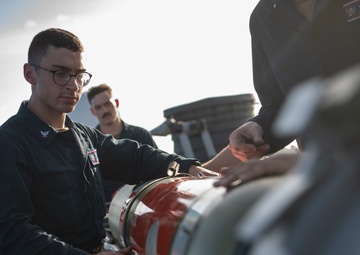 USS BARRY TORPEDO EXERCISE