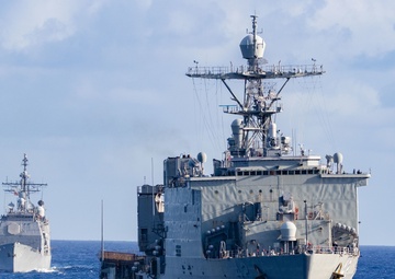 USS Germantown and USS Antietam Underway