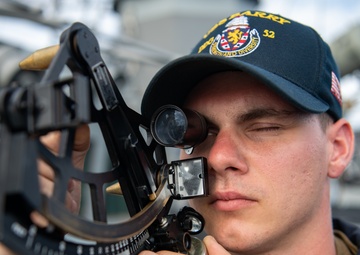 USS Barry Stadimeter