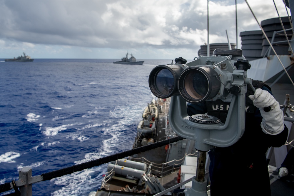 USS Barry Lookout