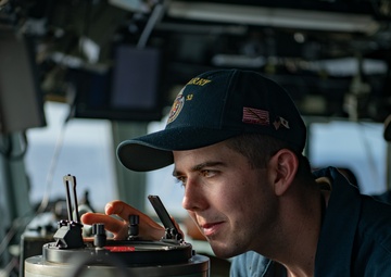 USS Barry Underway Operations