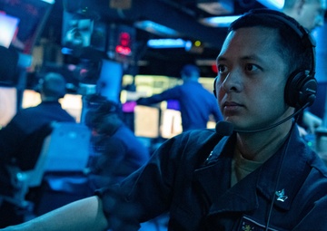 Combat Operations on USS Barry (DDG 52)