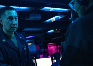 Combat Operations on USS Barry (DDG 52)