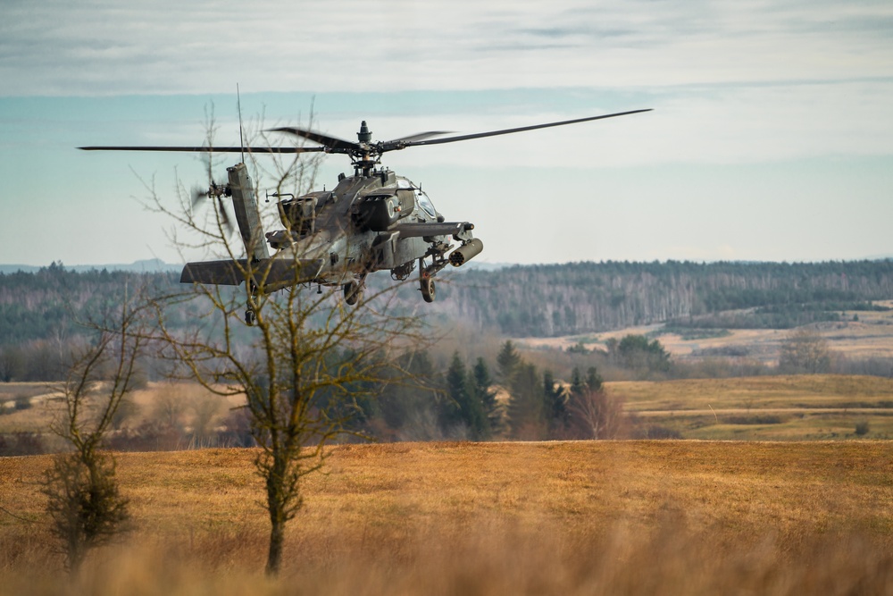 12th Combat Aviation Brigade conducts aerial gunnery