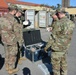 1ID Fwd Soldiers conduct container maintenance in Poland