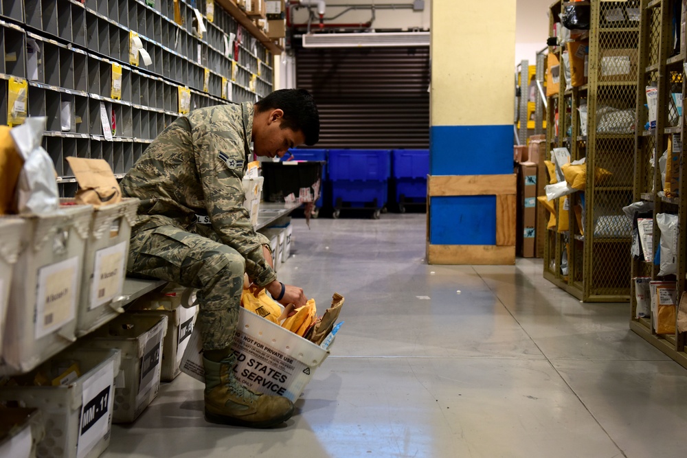 Aviano Post Office keeps Wyvern Nation connected