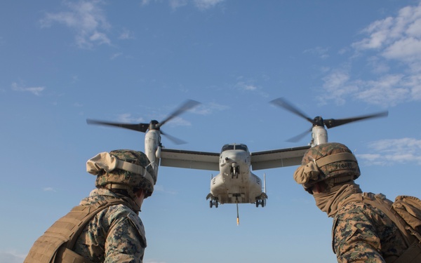 Helicopter Support Team Marines Conduct External Lifts