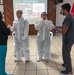 Medical students help PRNG on passenger screening mission
