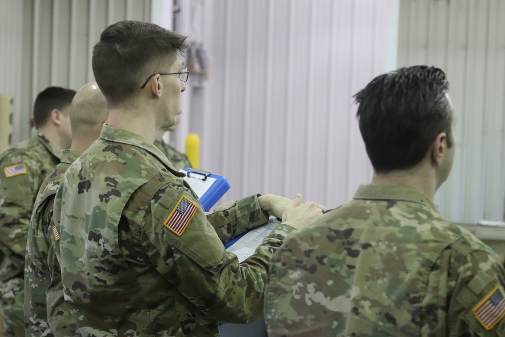 89B students complete ammunition inspection training at Fort McCoy ASP