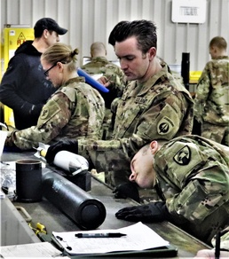 89B students complete ammunition inspection training at Fort McCoy ASP
