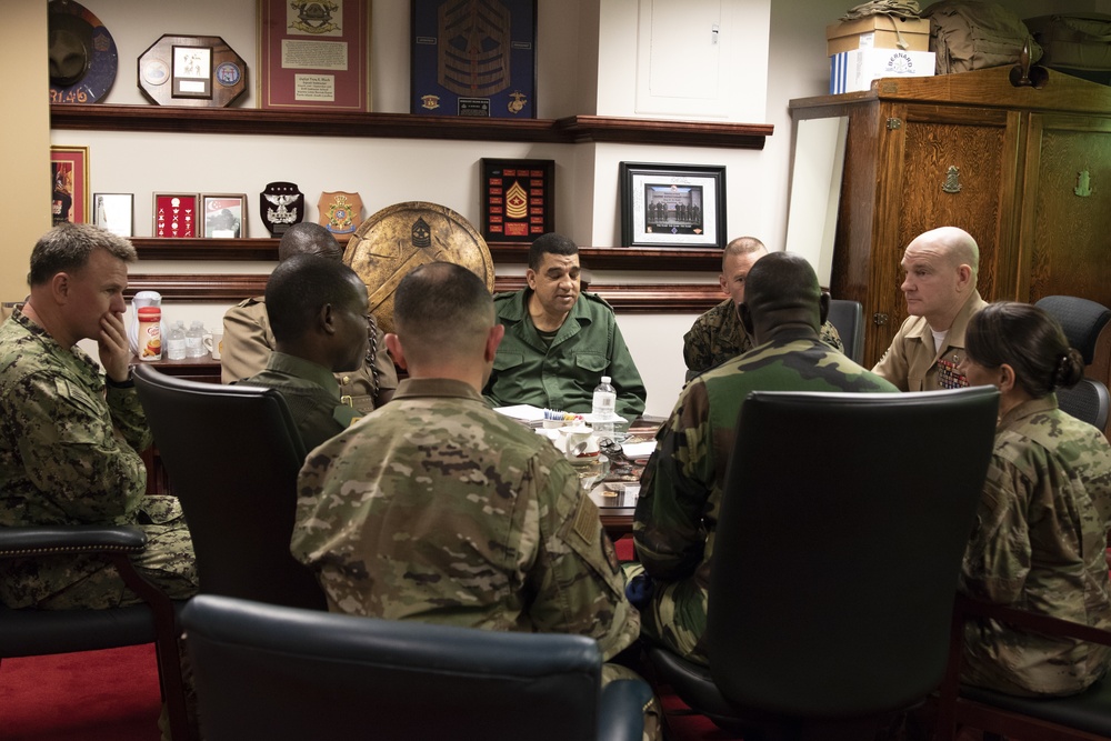 African Leaders Visit the Pentagon