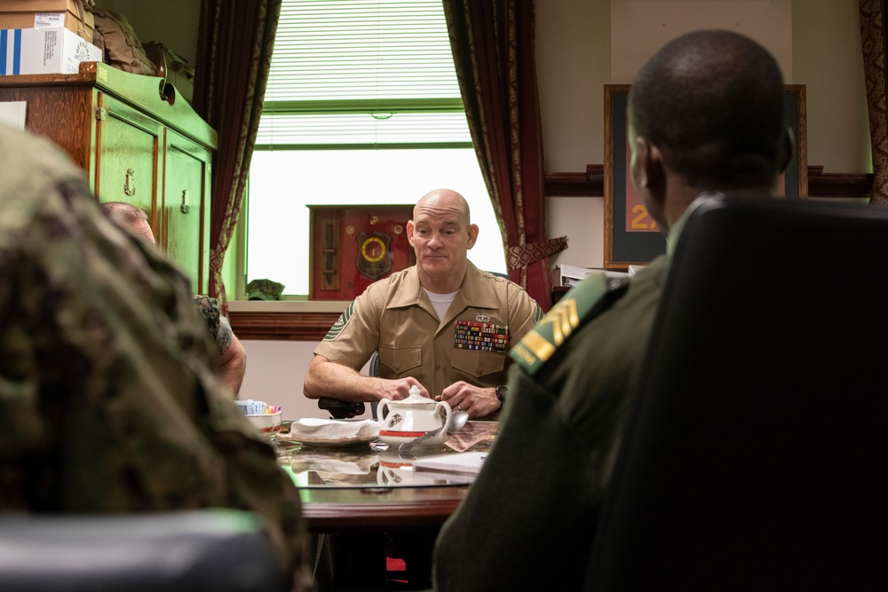 African Leaders Visit the Pentagon