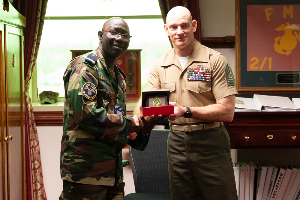 African Leaders Visit the Pentagon