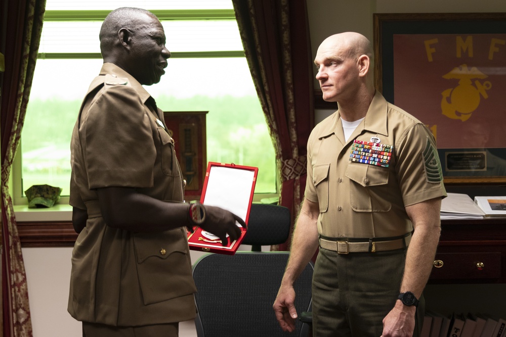 African Leaders Visit the Pentagon