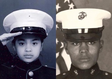 Father and daughter form a second bond through service.