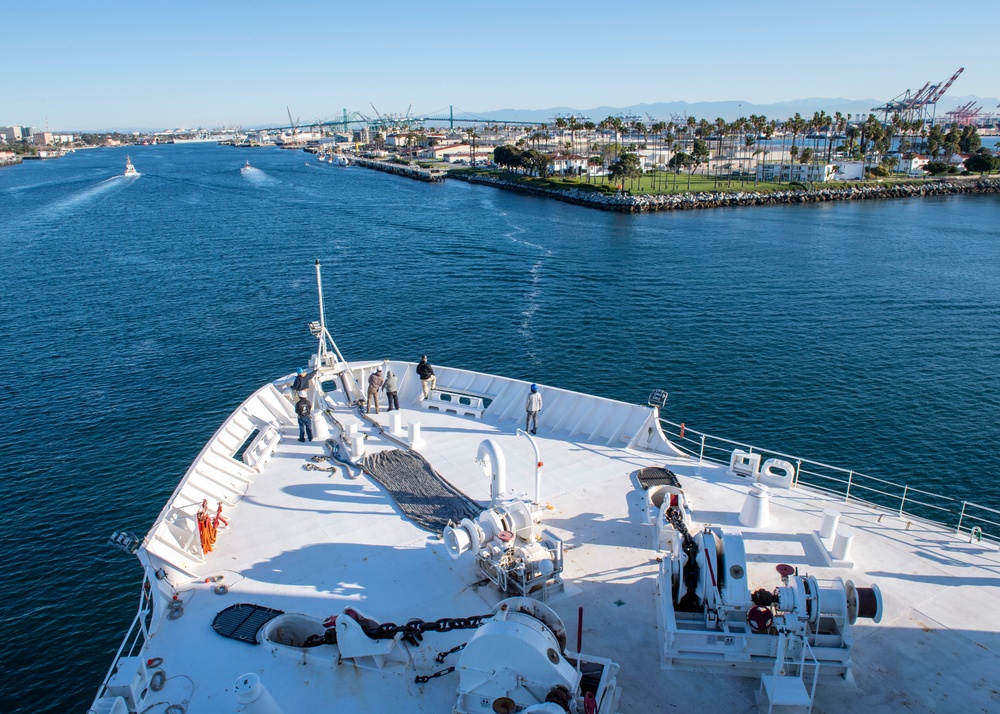 USNS Mercy Deployment 2020