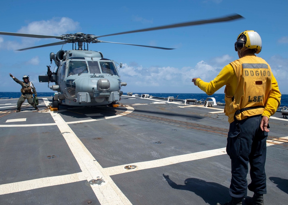 USS Kidd Conducts Routine Operations