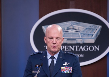 USAF Gen Raymond Briefs on Space Force, Spacecom and COVID-19