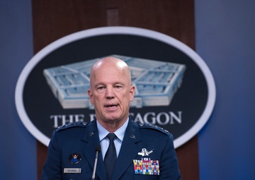 USAF Gen Raymond Briefs on Space Force, Spacecom and COVID-19