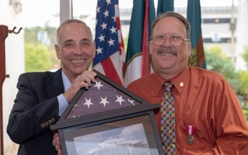 Mr. Shepherd retires after 40 years of federal service.