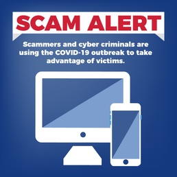 Scammers, cyber criminals using COVID-19 to take advantage of victims