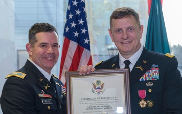 Lt. Col. Masson retires after 31 years of military service