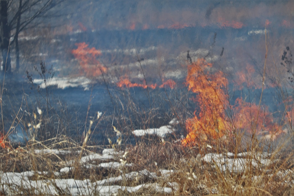 Fort McCoy personnel complete 2020’s first prescribed burns